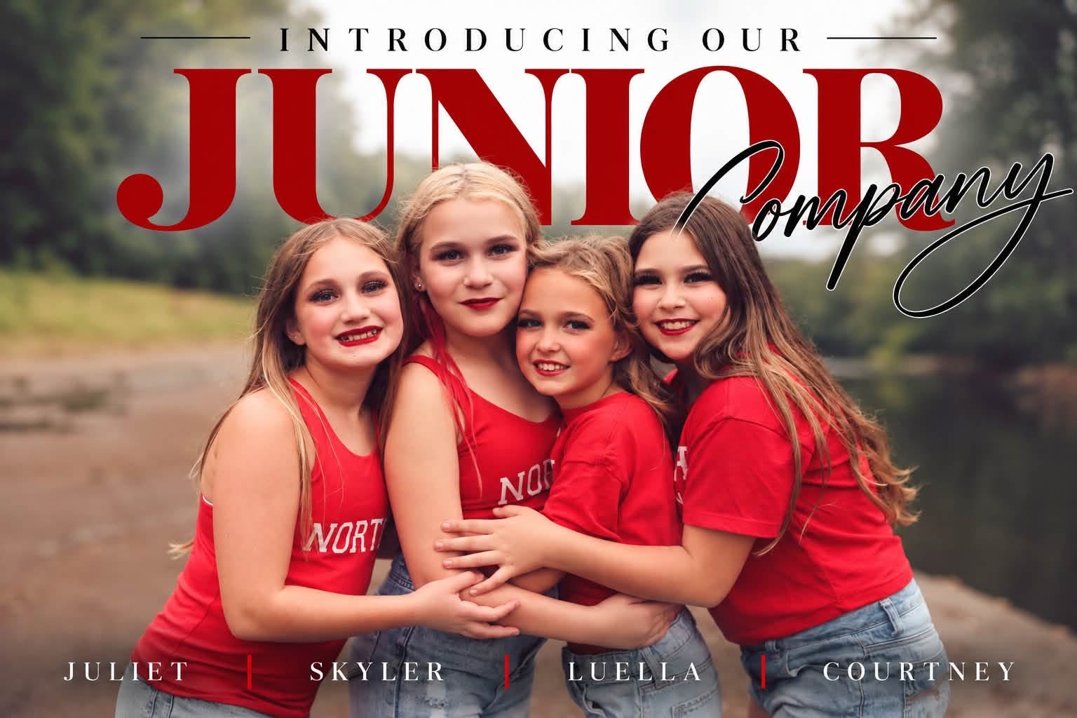 Introducing our Junior Company — Juliet, Skyler, Luella and Courtney